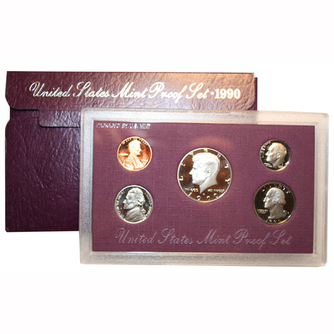 1990 U.S. Mint Coins Proof Set