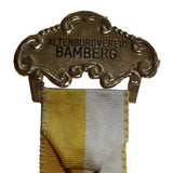 SALE Vintage 1970s German Bamberg Hiking Medal Pin