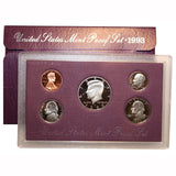 1993 U.S. Mint Coins Proof Set