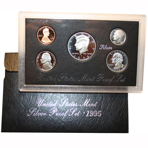 1995 U.S. Mint Coins Silver Proof Set