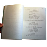 SALE 1970 Original Script #6323 Dan August "Trackdown"