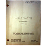 SALE 1976 Original Script "Most Wanted, The Watergate Killer"