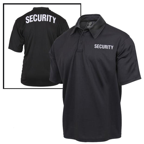 Polo - Moisture Wicking Security - Short Sleeve