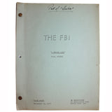1971 Original Script #28546 The FBI "A Second Life"