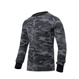 T-Shirt - Long Sleeve Camo - Woodland Camo