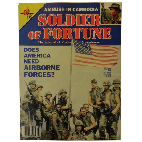 Vintage Soldier of Fortune Mag 1988 - Does America Need...