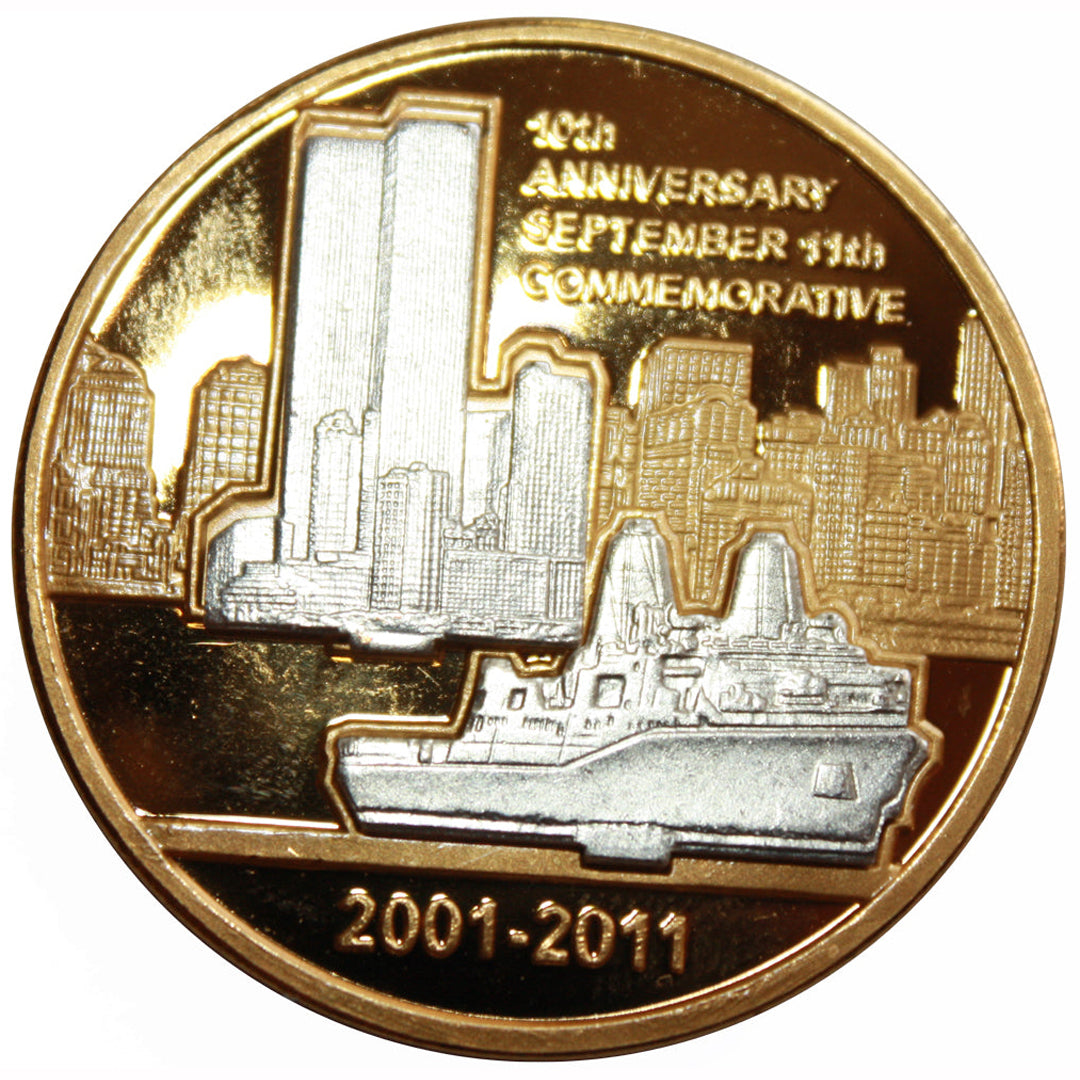 10th Anniversary September 11th Commemorative Coin – Hahn's
