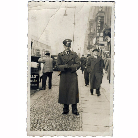 WWII Postcard of German Officer