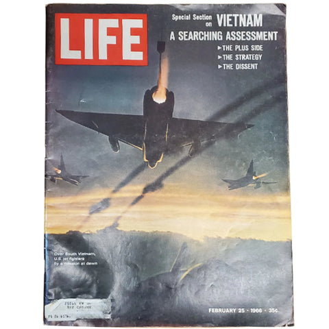 Life Magazine 2-25-66 Vietnam A Searching Assessment