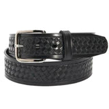 Belt - UBeltCo Basket Weave w/ Nickel Wire Buckle