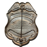 Obsolete Badge - Globe Detective Security #322