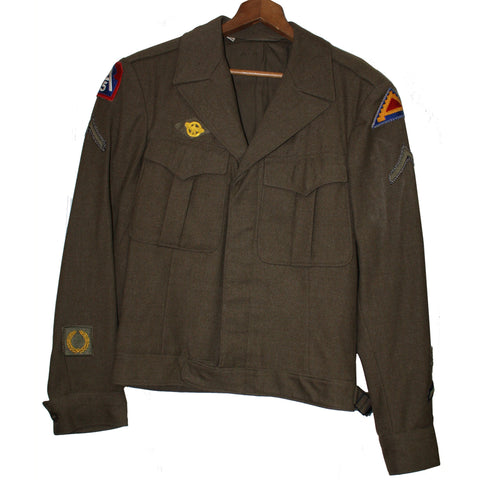 Vintage 1944 US Army Ike Jacket - OD