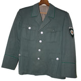 Vintage East German DDR Police Jacket w/Betriebsscmutz Patch OSHA