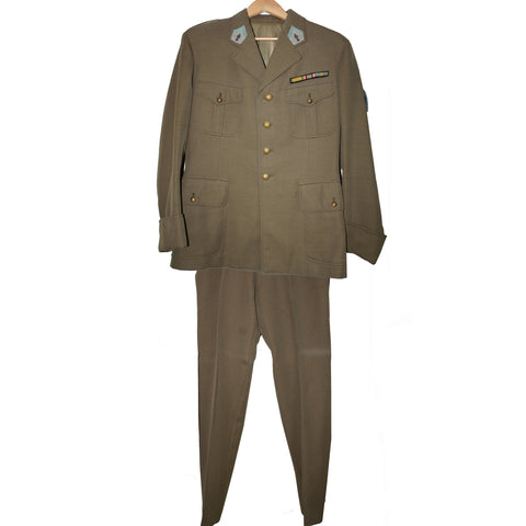 SALE Vintage French Foreign Legion Dress Tunic & Pants - Tan