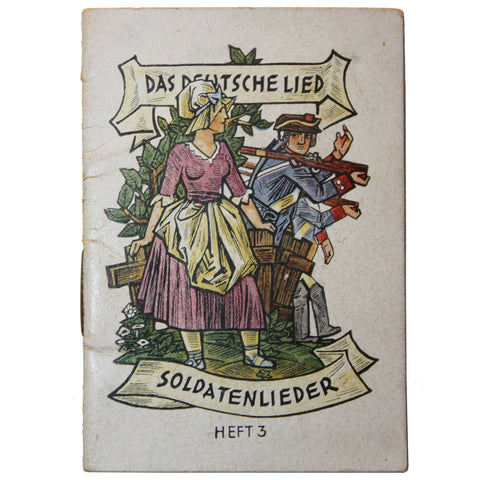 Rare 1942/43 German Song Book - Patriotic Songs