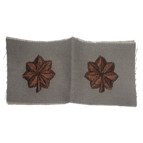Patch - Air Force Embroidered Rank: Major - ABU (Sew On)