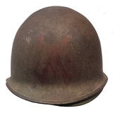 WWII U.S. Army M1 Combat Helmet w/Liner