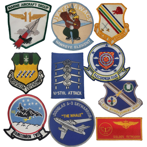 Patch - USMC/USAF Military - Sew On (7733)