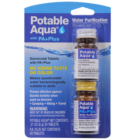 Potable Aqua Plus Water Purification