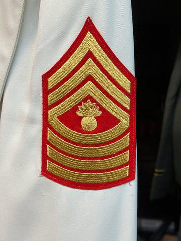 usmc dress white uniform Vintage Saco Uniforms Marine Dress Coat
