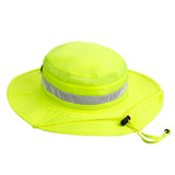 Broner Boonie (Bucket) Big Brim Hat - Yellow Hi-Viz (79-929)