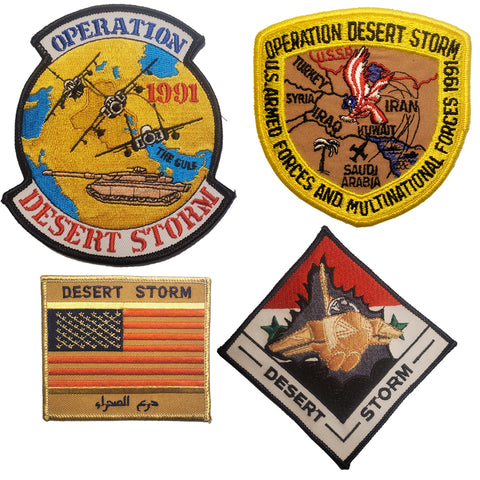 Patch - Desert Storm - Sew On (7977)