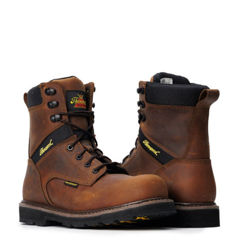 Thorogood Job-Site Series – 8″ Crazy Horse Waterproof Safety Toe (804-4243)