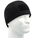 Fleece Watch Cap w/Hook-n-Loop Front