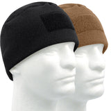 Fleece Watch Cap w/Hook-n-Loop Front
