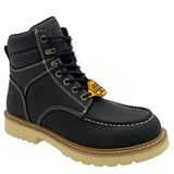 AdTec Men's 6" MOC TOE Boots - Black  (9194)