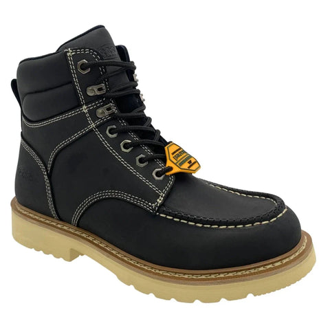 AdTec Men's 6" MOC TOE Boots - Black  (9194)