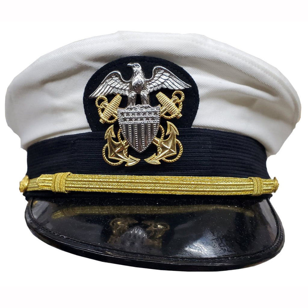 US Navy Dress Cap - White – Hahn's World of Surplus & Survival
