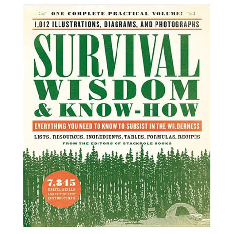 Survival Wisdom & Know-How: Everything You Need To Know To Subsist In The Wildernes