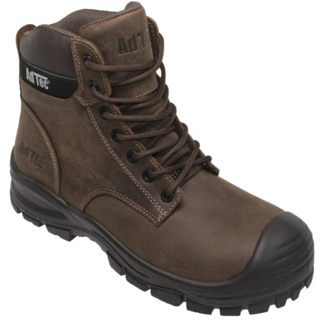 AdTec Boots MEN 6" Brown Composite Toe Work Boot - (9900-BR)