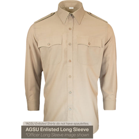 AGSU Classic Cut Enlisted Male Long Sleeve Shirt