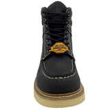 AdTec Men's 6" MOC TOE Boots - Black  (9194)