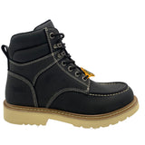 AdTec Men's 6" MOC TOE Boots - Black  (9194)