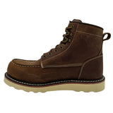 Adtec Boots Rancho Men's 6" MOC Soft Toe, EH Crazy Horse - Whiskey Brown (9255CR)