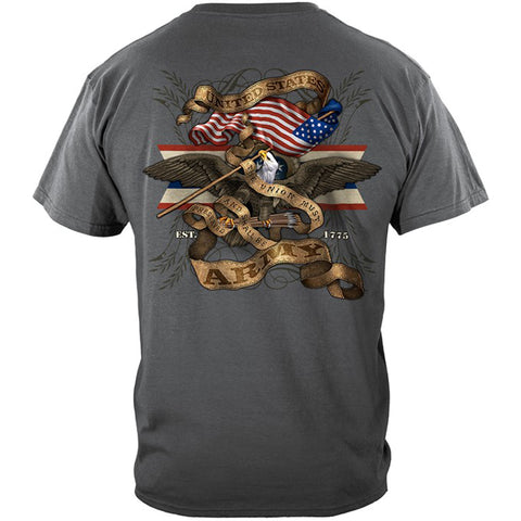 T-Shirt - Army Eagle Antique This We'll Defend (MM156)