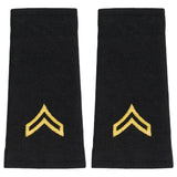 Shoulder Mark - U.S. Army Enlisted Rank Large (Pair) - Male Dress