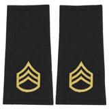 Shoulder Mark - U.S. Army Enlisted Rank Large (Pair) - Male Dress