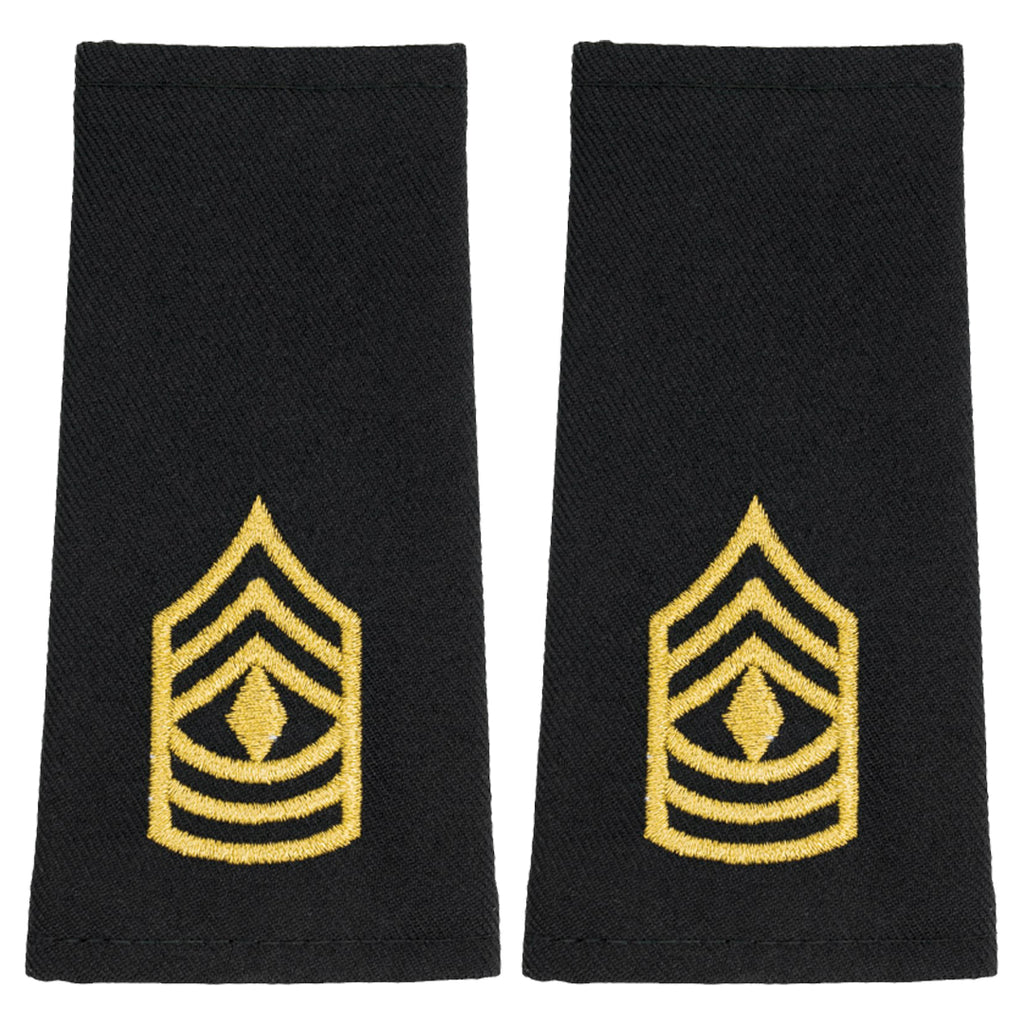 Shoulder Mark - U.S. Army Enlisted Rank Large (Pair) - Male Dress ...