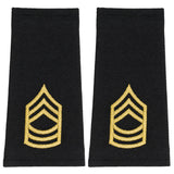 Shoulder Mark - U.S. Army Enlisted Rank Large (Pair) - Male Dress