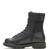 Bates Boots - 8" DuraShocks Lace-to-toe Side Zip - Black (E03140)