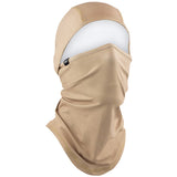 Beige balaclava on a white background