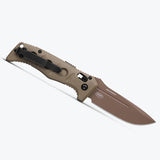 Knife - Mini Auto Adamas G10 Drop-point - OD Green (2730FE-2)