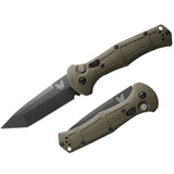 Knife - Benchmade Claymore Tanto AUTO - Ranger Green (9071BK-1)