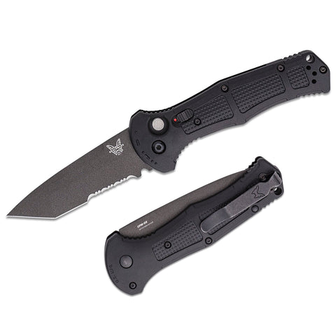 Knife - Benchmade Claymore Tanto AUTO - Black (9071SBK)