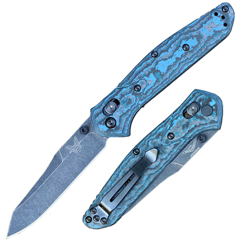 Knife - Benchmade Osborne - Fatcarbon Artic Storm (940BK-2404)