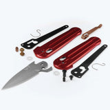 Knife - Benchmade Lowden | Phoenix Red Aluminum (491GY-01)